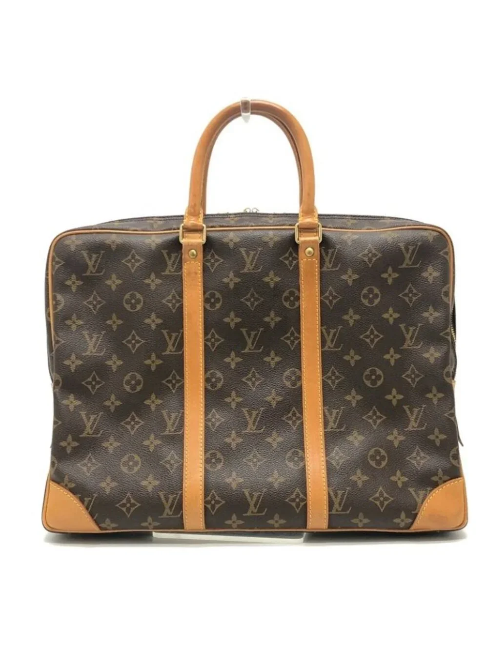 Louis Vuitton Business Bag Porte Documents Voyage Monogram Canvas Brown